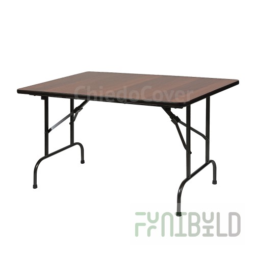 Table Leader 1, 900x600, walnut, black