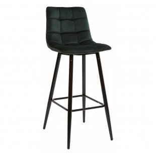 Lecco Bar Stool Dark Green