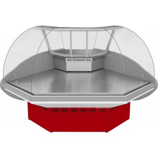 Refrigerated display case Mariholodmash Ilet VHS-UN (outer corner)