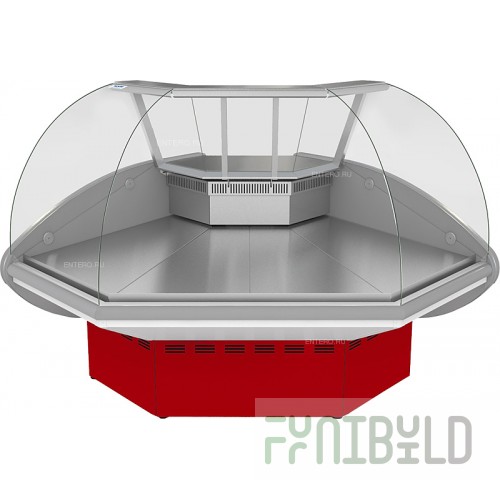 Refrigerated display case Mariholodmash Ilet VHS-UN (outer corner)