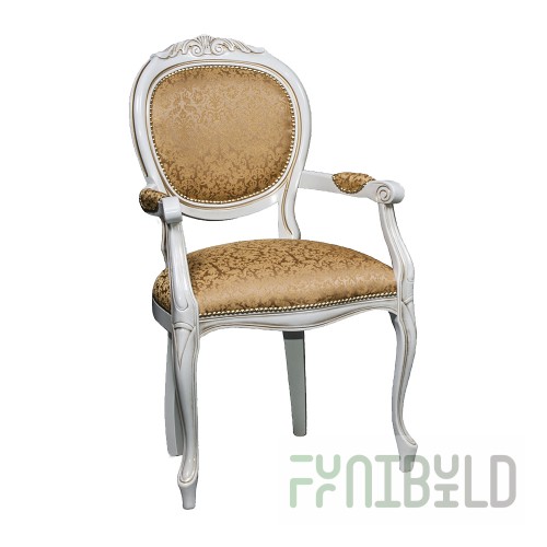 Provence-2 chair with armrests