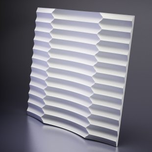 Gypsum 3D panel Ruffle