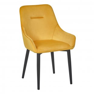 Chair Diana, orange velour