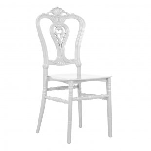 Chair Charisma NEW, plastic, white