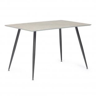 Darwin table anthracite/gray marble