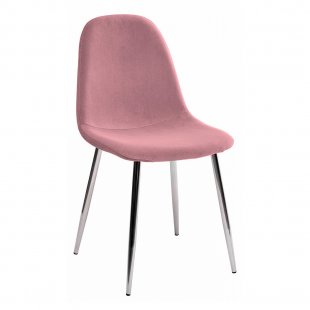 Chair Pescara velor Pink