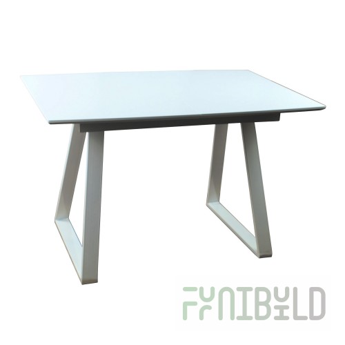Dining table Detroit white small