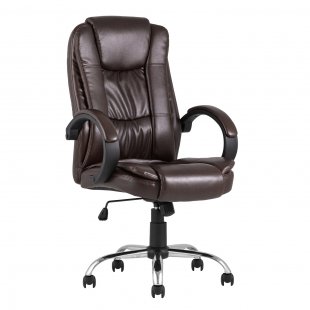 TopChairs Atlant Executive Chair, Brown