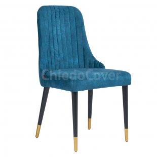 Kongsberg chair, blue