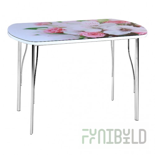 Dining table Fenz No. 8, with photo printing