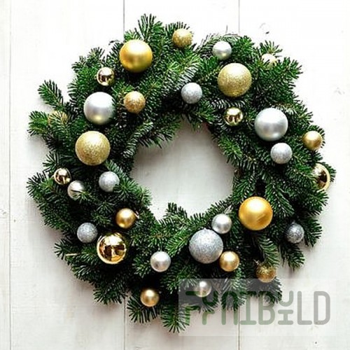 Decorative wreath Light