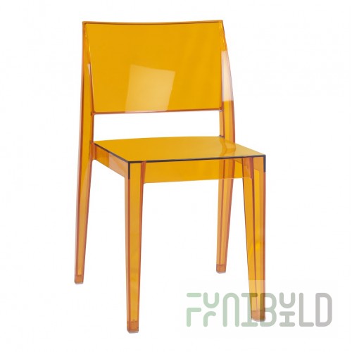 Giza Chair Yellow, Plastic