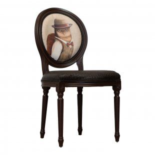 Voltaire chair, wenge, owl