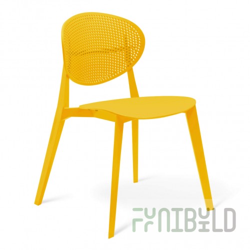 Kaizuka chair yellow