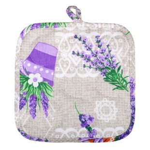 Square Potholder Lavender Aroma