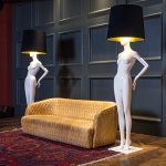 Mannequin floor lamp Mia