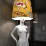 Mannequin floor lamp Mia