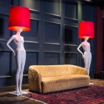 Mannequin floor lamp Mia