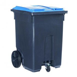 Garbage container 370 l, 3 wheels