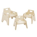 Children's chair Kinder S, wooden