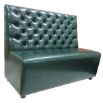 Topaz sofa with carriage coupler