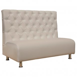Topaz sofa with carriage coupler