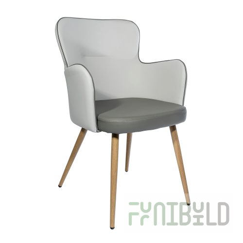 Chair Cosmos, grey PU