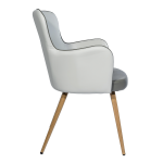 Chair Cosmos, grey PU
