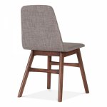 Chair Amara, fabric, cold grey