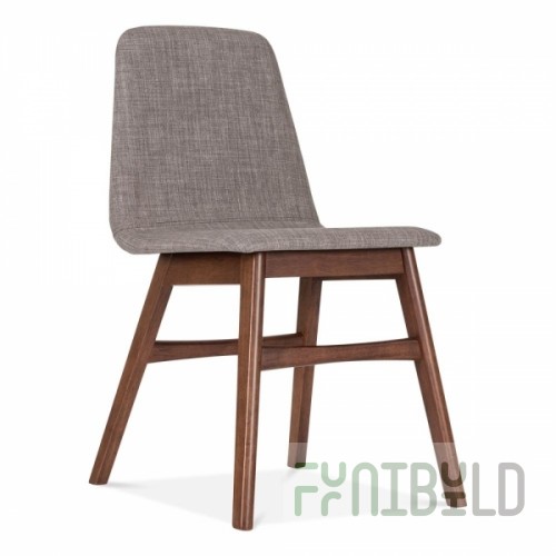 Chair Amara, fabric, cold grey