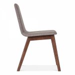 Chair Amara, fabric, cold grey