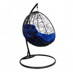 Hanging chair "Round" with rattan