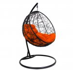 Hanging chair "Round" with rattan