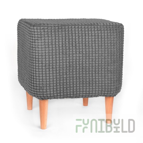 Pouf Azimuth Civic Forest beech