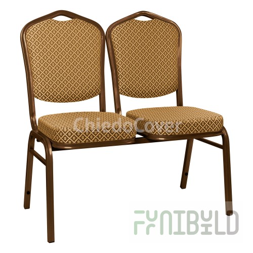 Chair section Hit - brown, brown rhombus