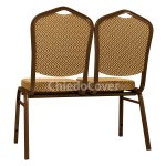 Chair section Hit - brown, brown rhombus