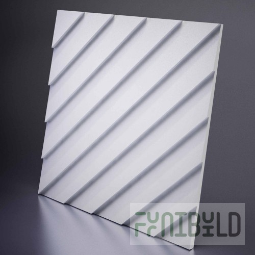 Gypsum 3D panel Lambert