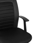 TopChairs Blocks Office Chair, Black