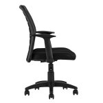 TopChairs Blocks Office Chair, Black