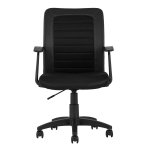 TopChairs Blocks Office Chair, Black