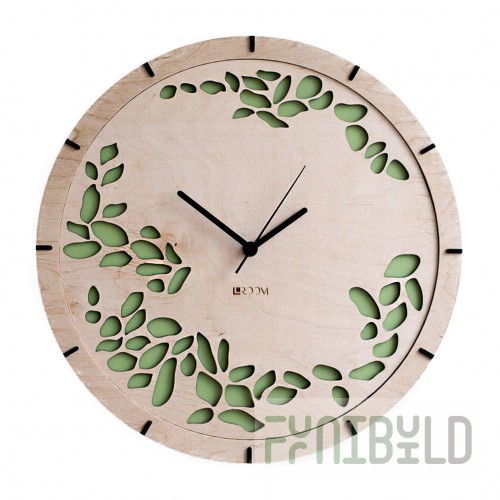 Wall clock Foliage