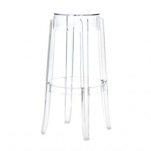 Bar stool Charles Ghost transparent