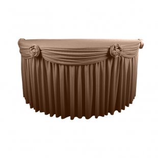 Buffet skirt 04, chocolate