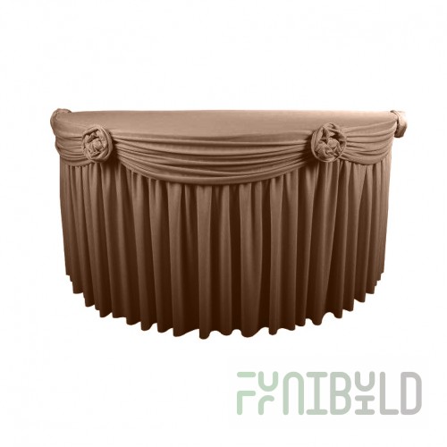 Buffet skirt 04, chocolate