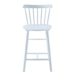 Tucker Bar Stool, Blue Wooden