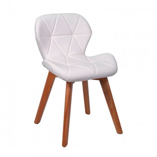 Butterfly chair, white beech