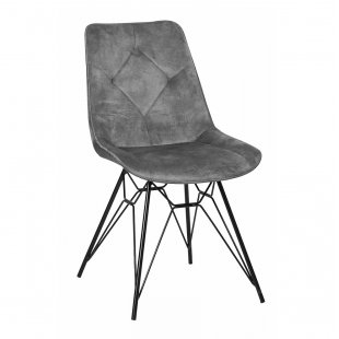 Marbella chair dark grey