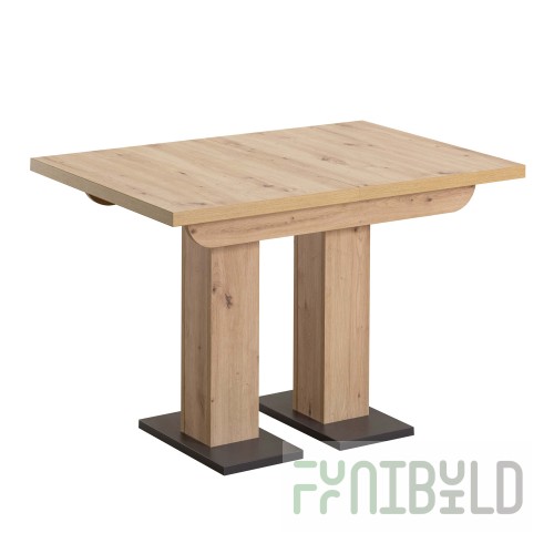 Table Clyde oak/tungsten