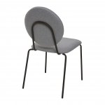 Baroque chair light grey