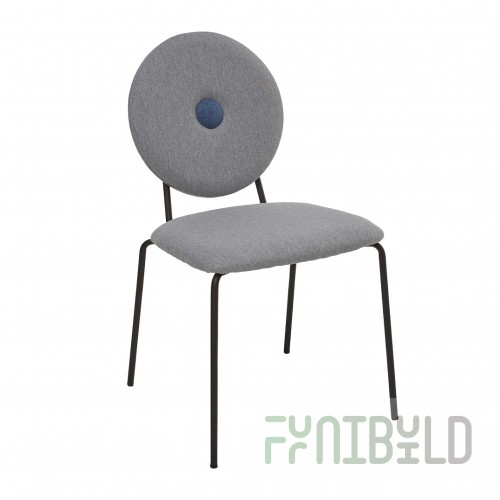Baroque chair light grey